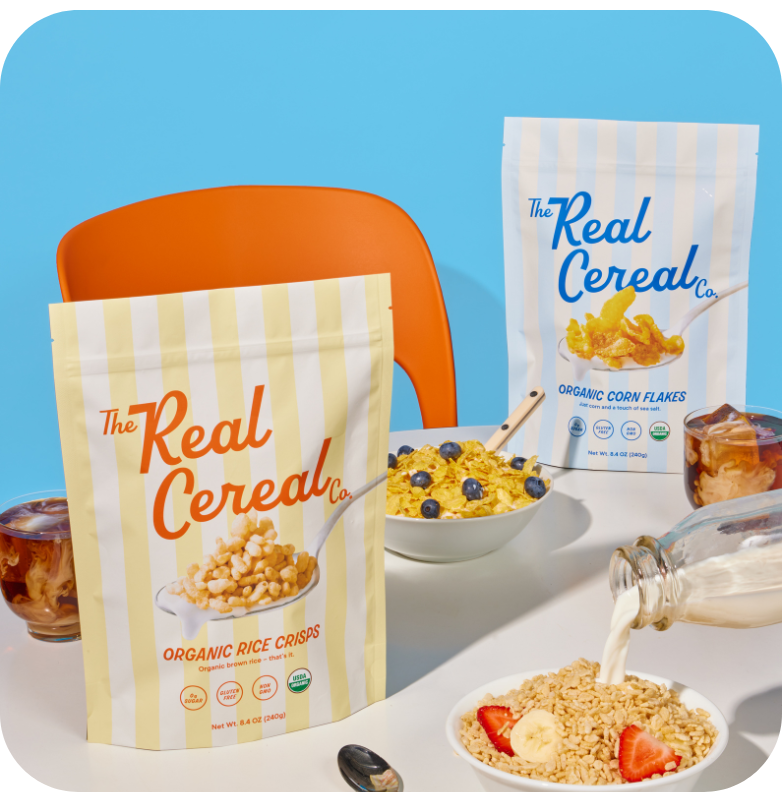 Organic Corn Flakes 3-Pack - The Real Cereal Company